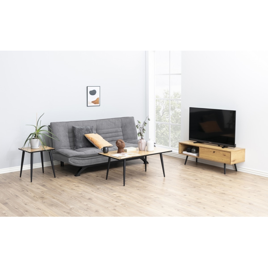 Rozkładana dwuosobowa sofa AIRI szara