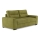 Rozkładana sofa trzyosobowa COMO zielona