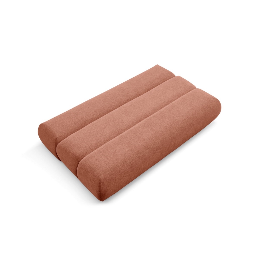 Rozkładana sofa trzyosobowa FANO brązowa