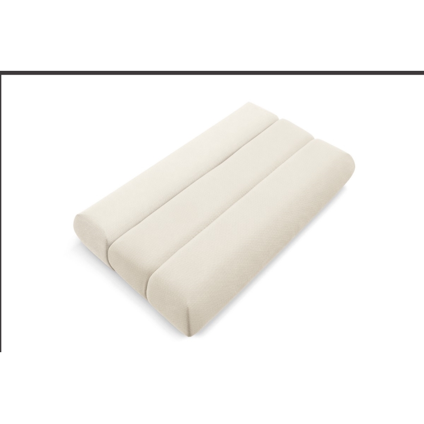 Rozkładana sofa trzyosobowa FANO kremowa