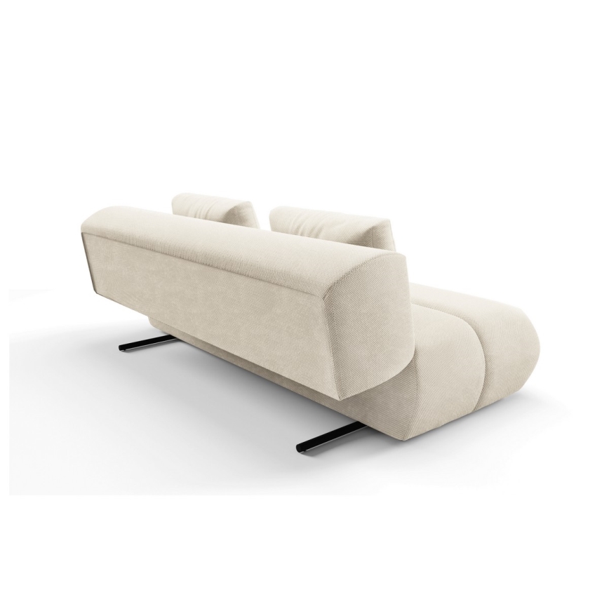 Rozkładana sofa trzyosobowa FANO kremowa
