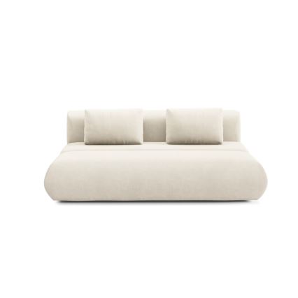 Rozkładana sofa trzyosobowa FANO kremowa