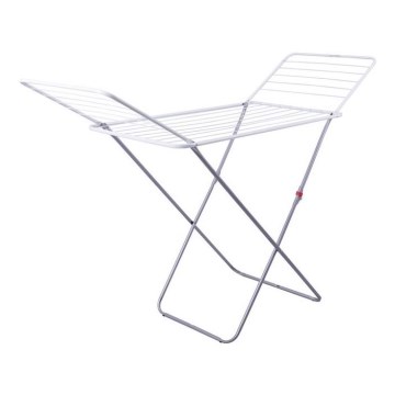 Rozkładana suszarka do ubrań TORO 180x93 cm biały