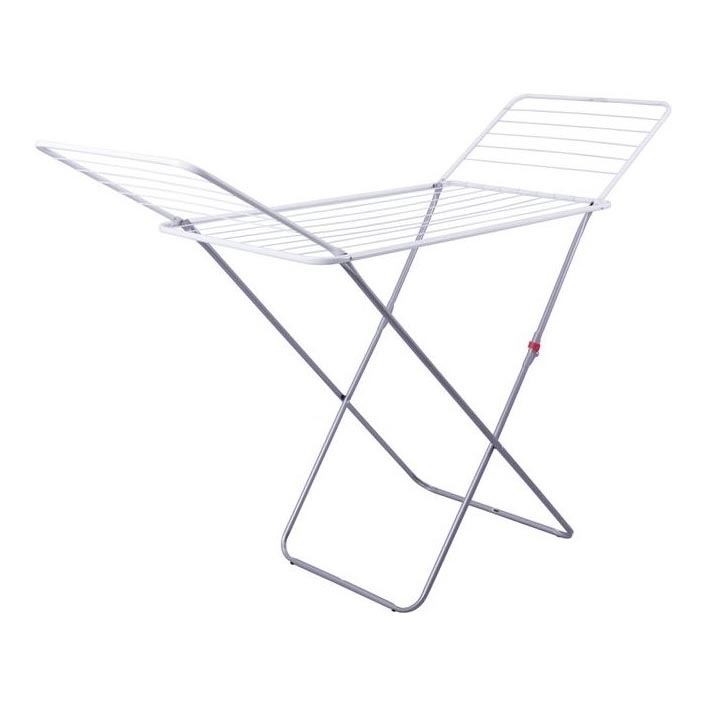 Rozkładana suszarka do ubrań TORO 180x93 cm biały