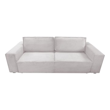 Rozkładana trzyosobowa sofa z pojemnikiem RONDA, beżowa