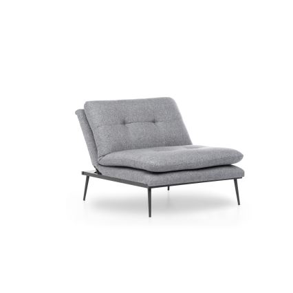 Rozkładany fotel SPEAKY szary