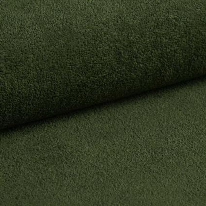 Rozkładany narożnik CASTELO w układzie L, prawostronny, zielony, z pojemnikiem