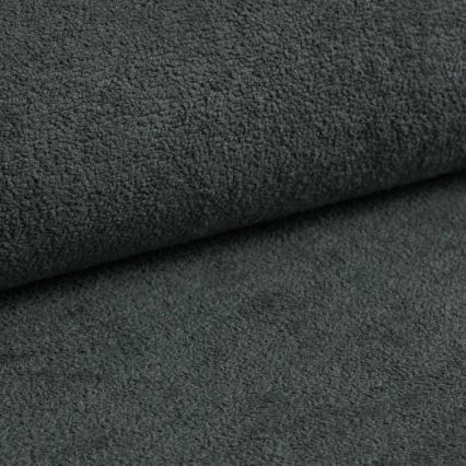 Narożnik rozkładany CASTELO z pojemnikiem, układ L — lewy, ciemnoszary