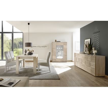 Rozkładany stół do jadalni ARIA, dąb sonoma