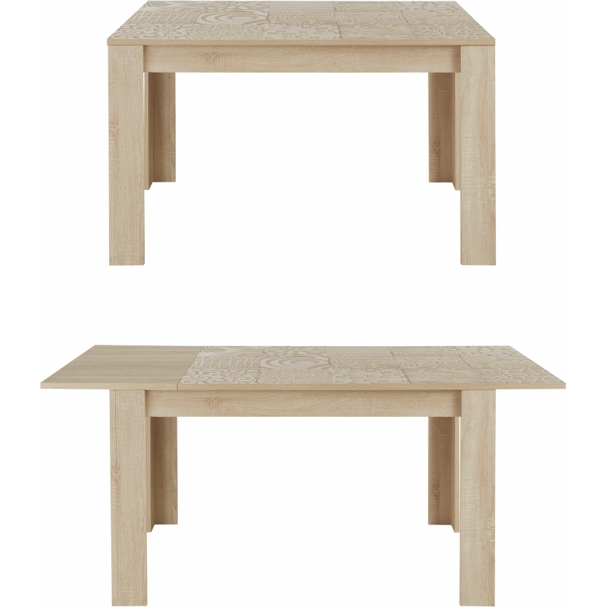 Rozkładany stół do jadalni ARIA, dąb sonoma