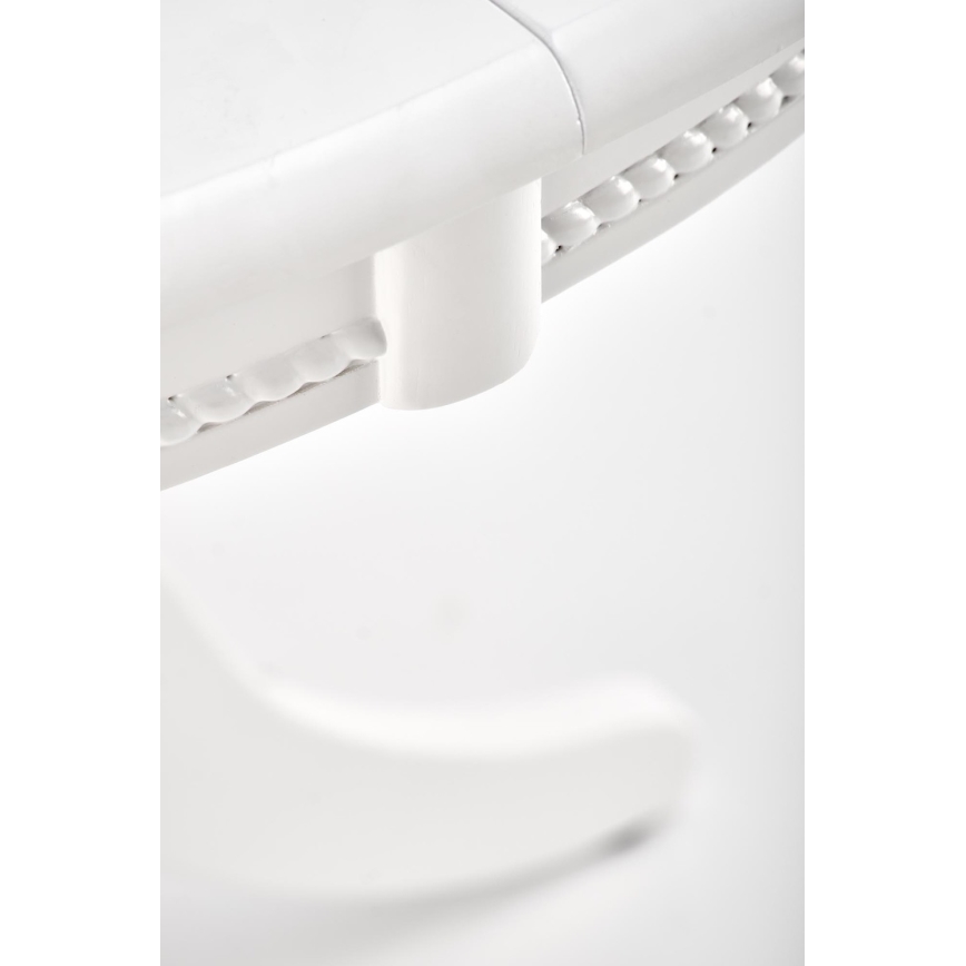 Rozkładany stół do jadalni WILLIAM biały