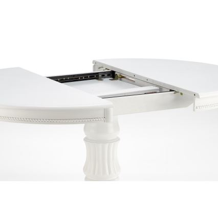 Rozkładany stół jadalniany WILLIAM biały