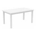 Rozkładany stół jadalny LIAM biały