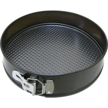 Rozpinana tortownica TORO 24 cm czarna