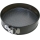 Rozpinana tortownica TORO 24 cm czarna