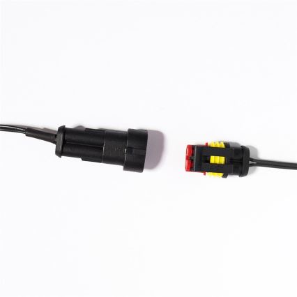 Rozszerzający LED zewnętrzny Łańcuch świąteczny FELICIA FILAMENT 20xE10 14m przezroczysty/ciepła biel IP44, wyprodukowano w UE
