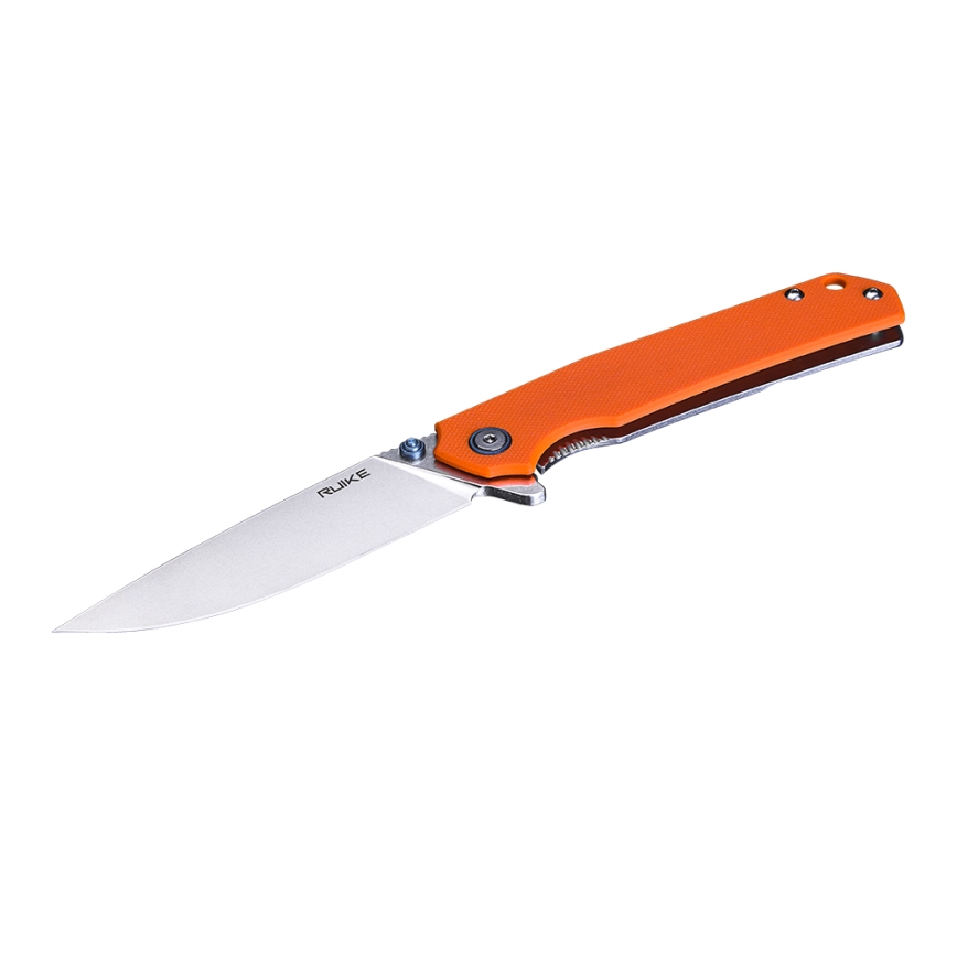 Ruike RUP801J - Nóż składany kieszonkowy 20 cm pomarańczowy