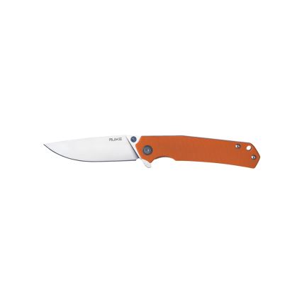 Ruike RUP801J - Nóż składany kieszonkowy 20 cm pomarańczowy
