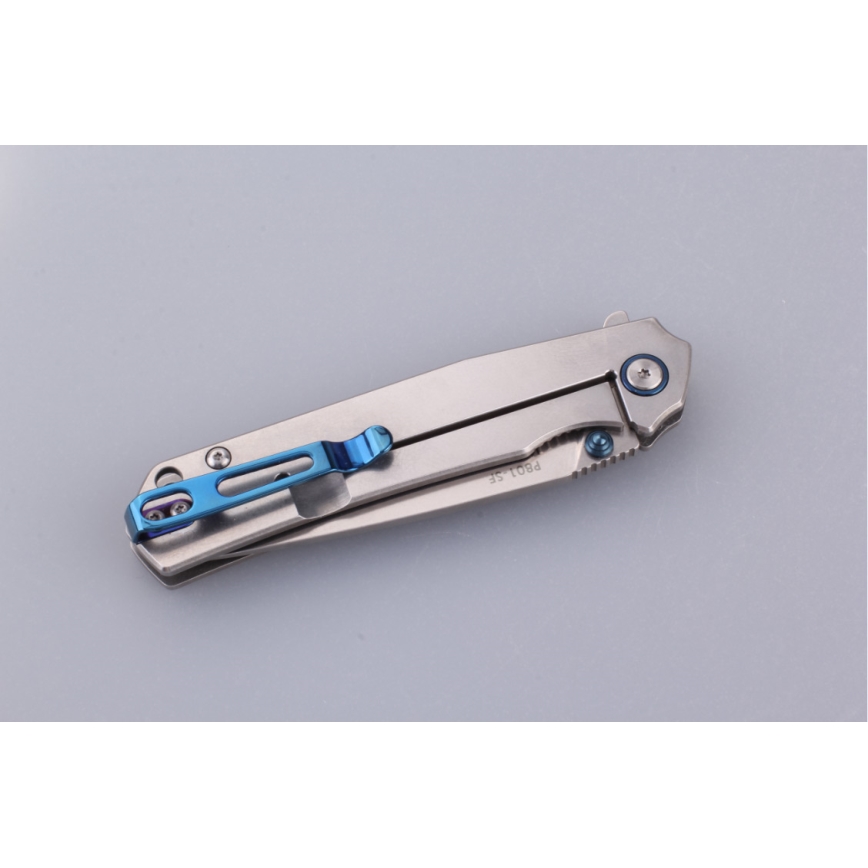 Ruike RUP801SF - Nóż składany kieszonkowy 20 cm srebrny