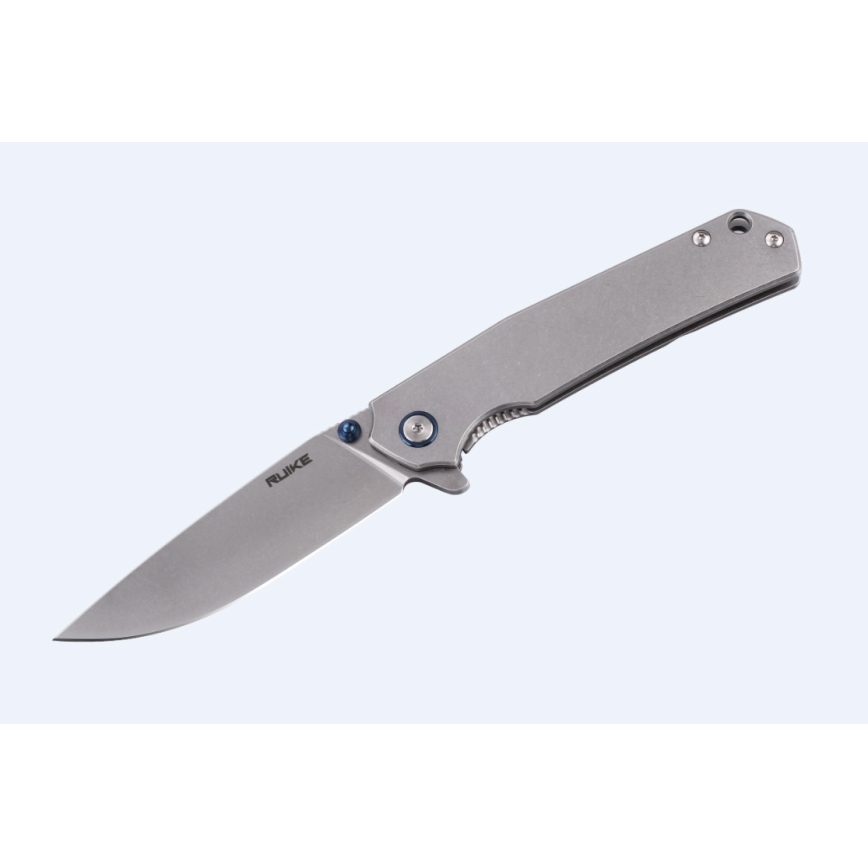 Ruike RUP801SF - Nóż składany kieszonkowy 20 cm srebrny