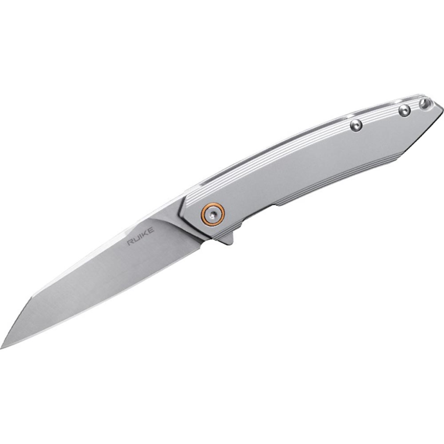Ruike RUP831SSA - Nóż składany kompaktowy 19,5 cm srebrny