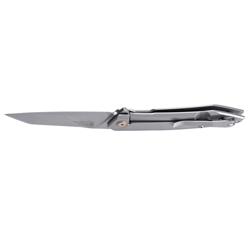 Ruike RUP831SSA - Nóż składany kompaktowy 19,5 cm srebrny