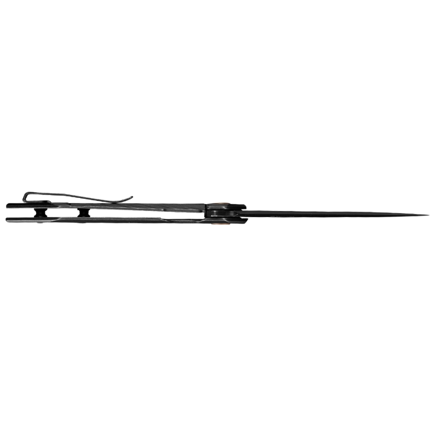 Ruike RUP831SSB - Nóż składany kompaktowy 19,5 cm czarny