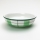 salaterka ceramiczna 13 cm zielony białe
