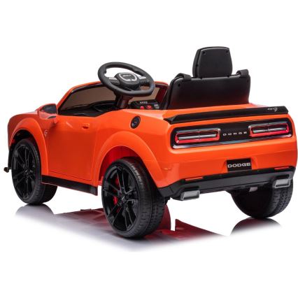 Samochód elektryczny Dodge Challenger 50W/4500 mAh pomarańczowy