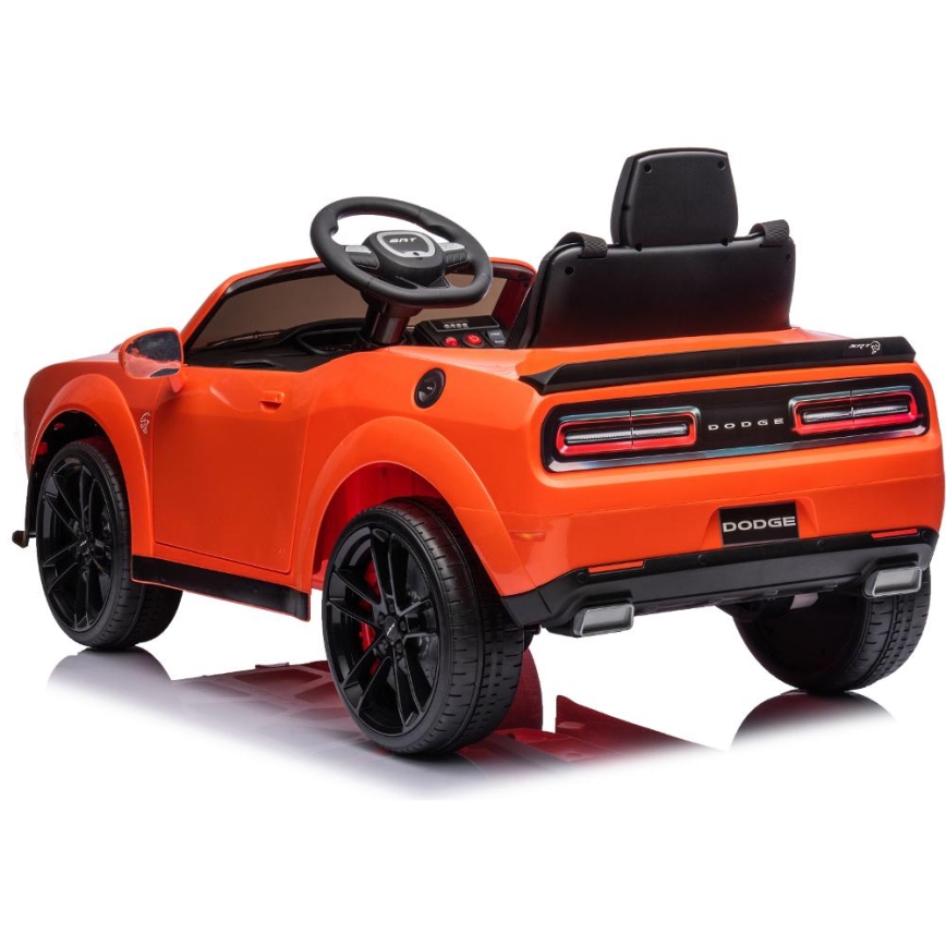 Samochód elektryczny Dodge Challenger 50W/4500 mAh pomarańczowy