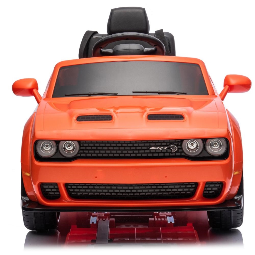 Samochód elektryczny Dodge Challenger 50W/4500 mAh pomarańczowy