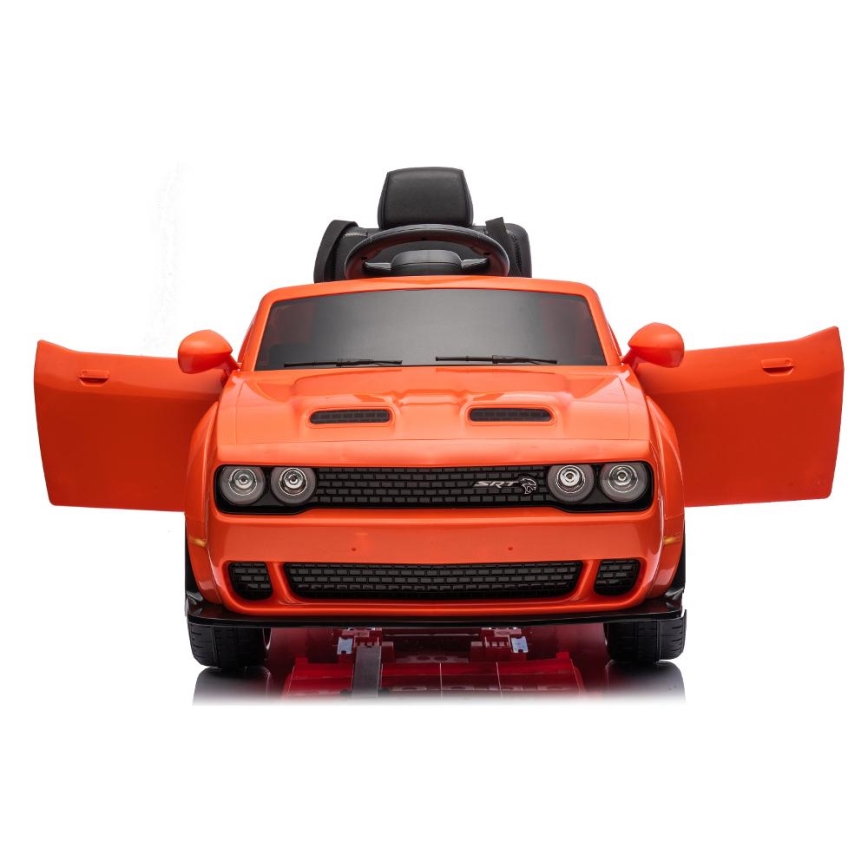 Samochód elektryczny Dodge Challenger 50W/4500 mAh pomarańczowy