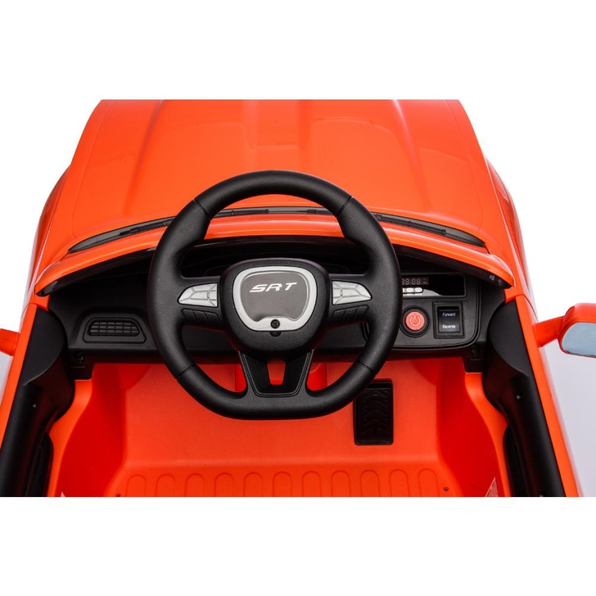 Samochód elektryczny Dodge Challenger 50W/4500 mAh pomarańczowy