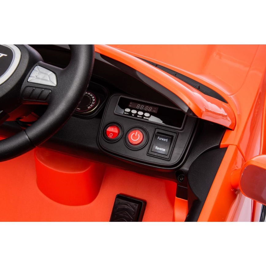 Samochód elektryczny Dodge Challenger 50W/4500 mAh pomarańczowy