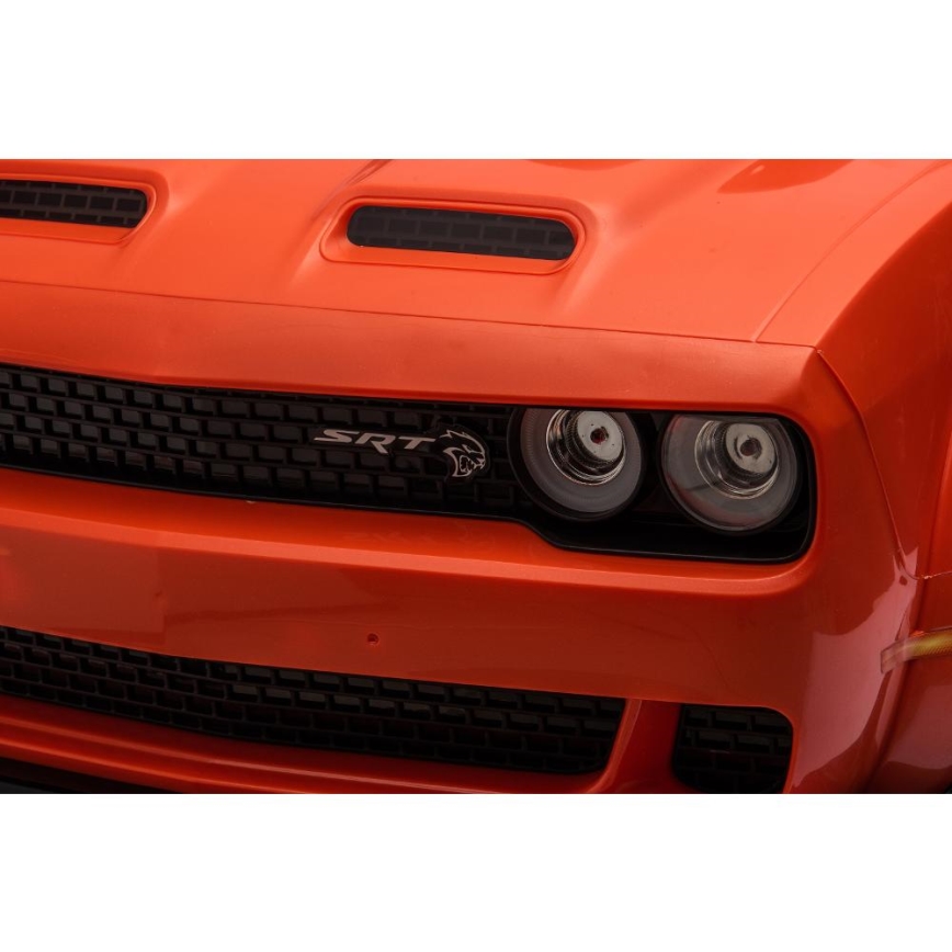Samochód elektryczny Dodge Challenger 50W/4500 mAh pomarańczowy