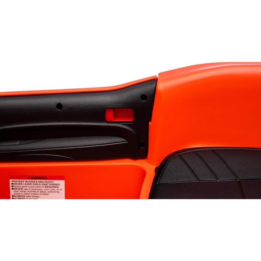 Samochód elektryczny Dodge Challenger 50W/4500 mAh pomarańczowy