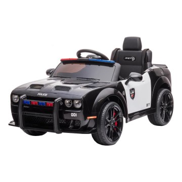 Samochód elektryczny Dodge Challenger Samochód policyjny 50W/4500 mAh  czarny/biały