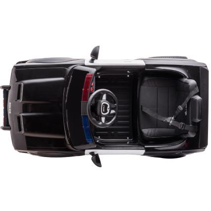 Samochód elektryczny Dodge Challenger Samochód policyjny 50W/4500 mAh  czarny/biały