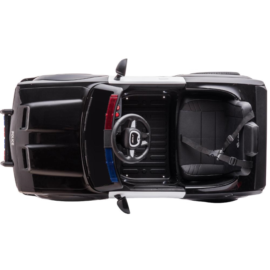 Samochód elektryczny Dodge Challenger Samochód policyjny 50W/4500 mAh  czarny/biały