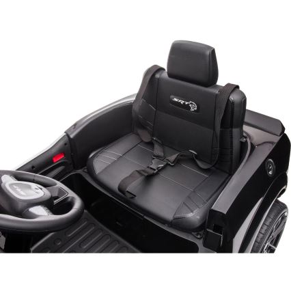 Samochód elektryczny Dodge Challenger Samochód policyjny 50W/4500 mAh  czarny/biały