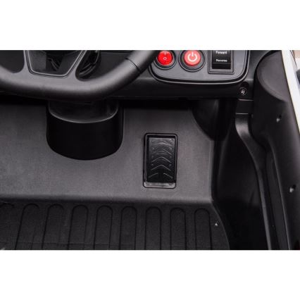 Samochód elektryczny Dodge Challenger Samochód policyjny 50W/4500 mAh  czarny/biały