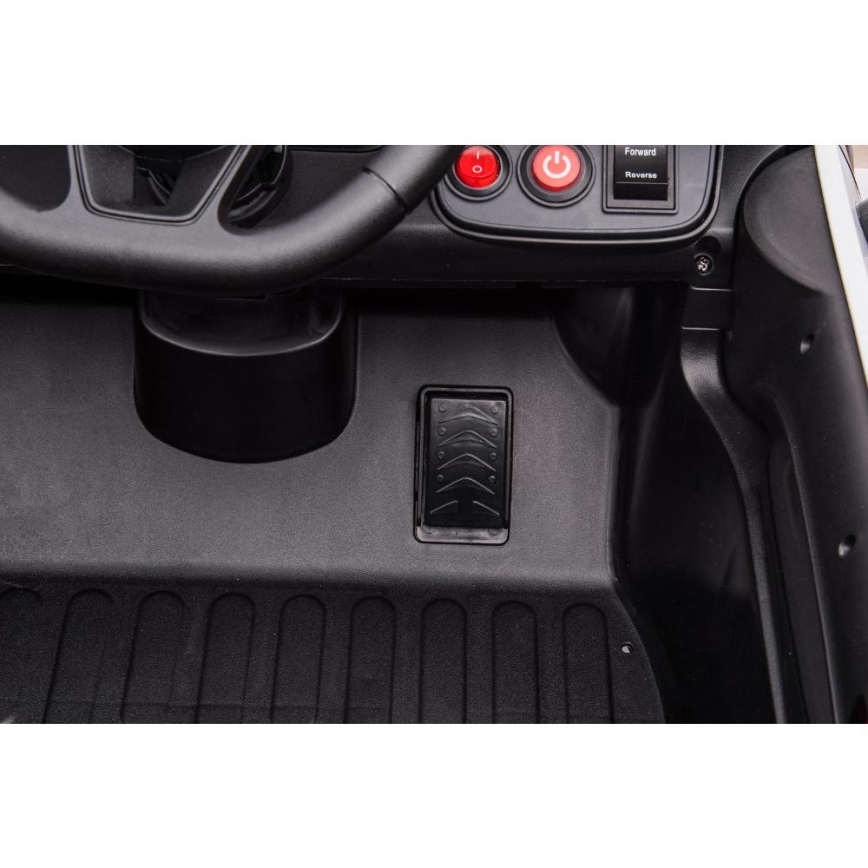 Samochód elektryczny Dodge Challenger Samochód policyjny 50W/4500 mAh  czarny/biały