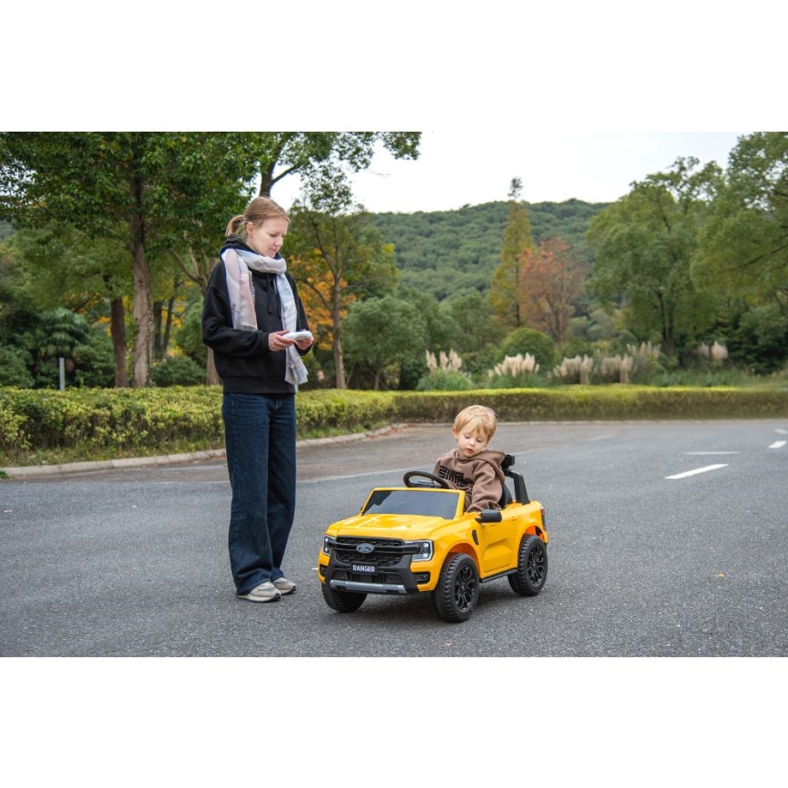 Samochód elektryczny Ford Ranger 60W/4500 mAh żółty