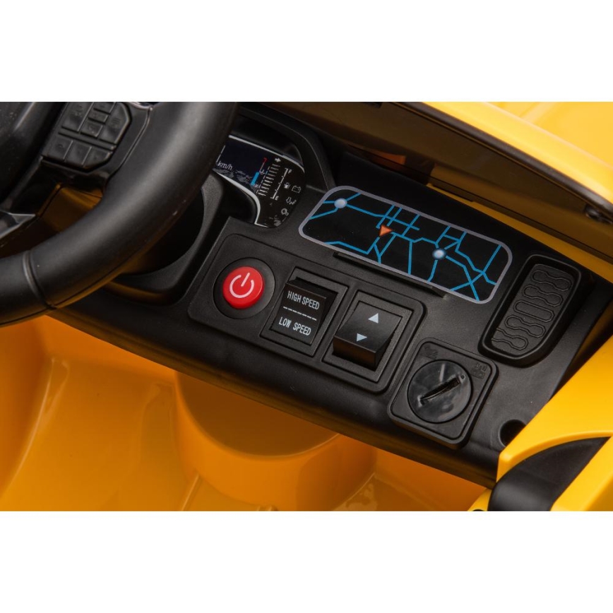 Samochód elektryczny Ford Ranger 60W/4500 mAh żółty