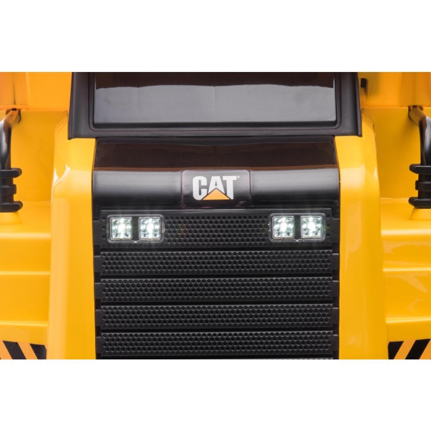 Samochód elektryczny Ładowarka CAT 60W/4500 mAh żółty/czarny