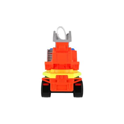 Samochód strażacki Volvo z drabiną 48 cm pomarańczowy