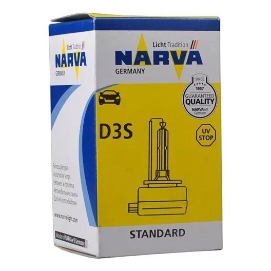 Samochodowa żarówka ksenonowa D3S PK32d-5/35W/42V 4300K - Narva 84032NVAC1