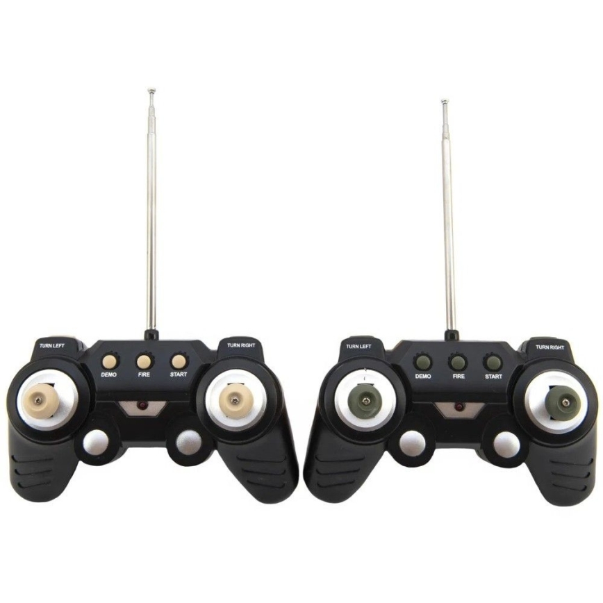 Samochody RC zdalnie sterowane — czołgi, zasilanie 2xAA, w kamuflażu