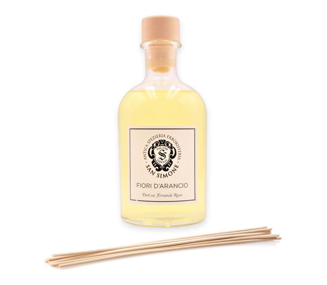 San Simone - Dyfuzor zapachowy z patyczkami FIORI D’ARANCIO 250 ml