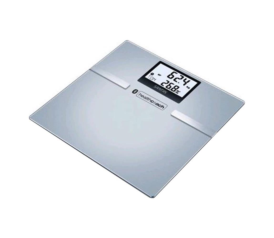 Sanitas SBF70BT - Inteligentna osobista waga diagnostyczna 3xAAA srebrne